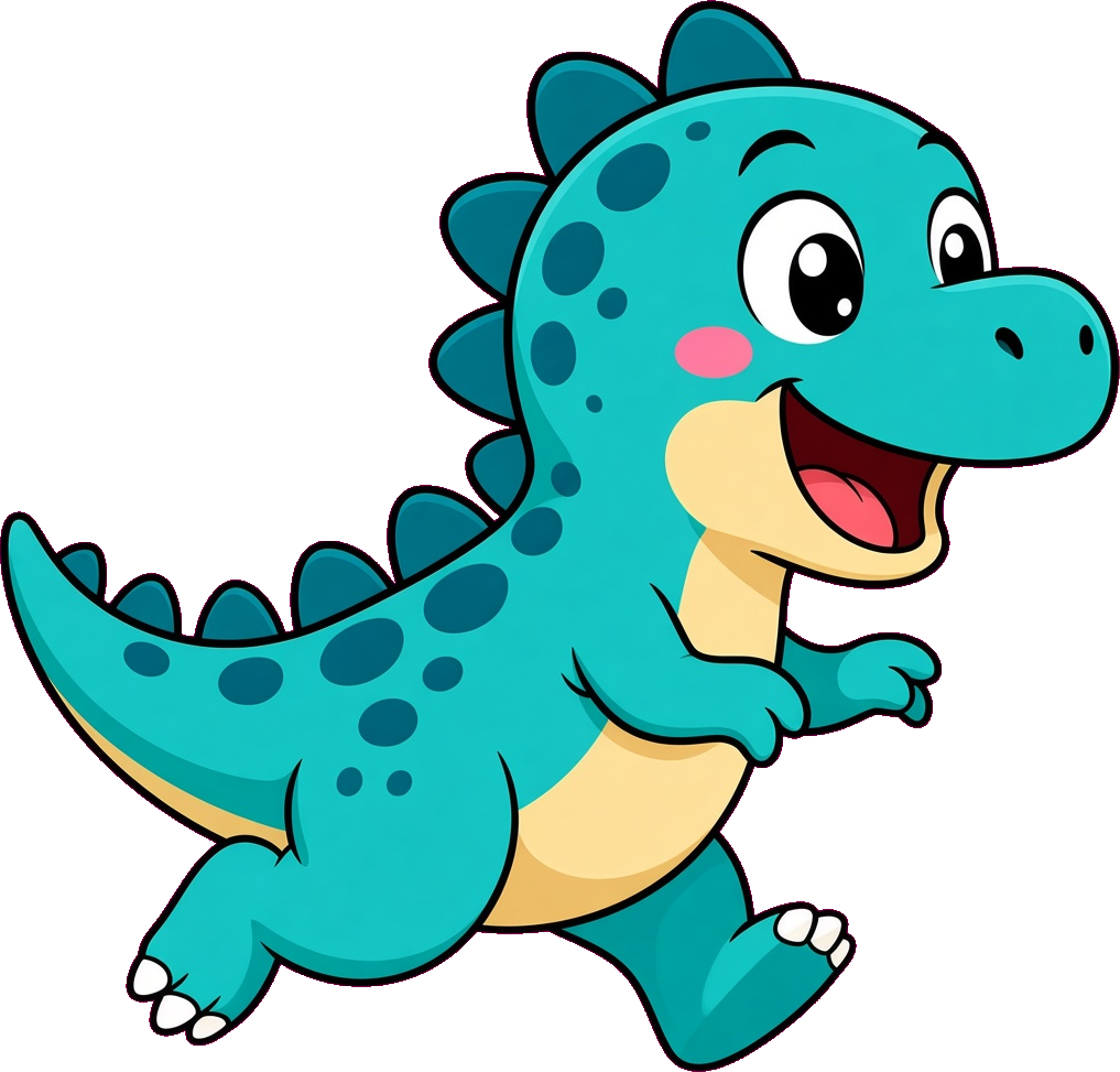 Teal Dino